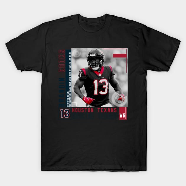 Brandin Cooks Paper Poster T-Shirt by art.Hamdan